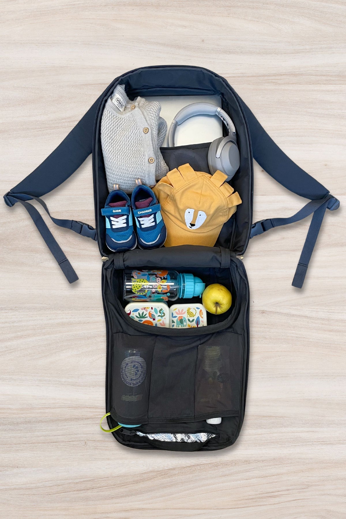 MiniMeis Rucksack für G5 Core &amp; Premium – Blau – Wickeltasche – MamaMilla