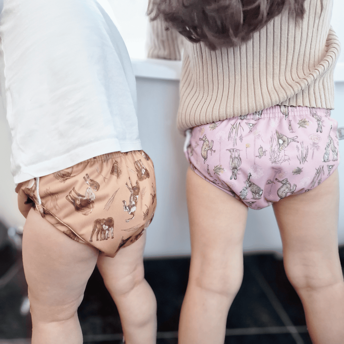 Little Lamb Wasserdichte Unterhose (Trainingshose) – I Love Moo – Wasserdichte Unterhose – MamaMilla