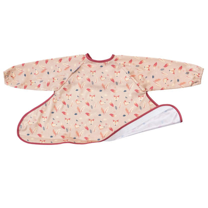 Tidy Tot Lätzchen, Tablett und Löffel – SET – Sand – Lätzchen mit Ärmeln – MamaMilla