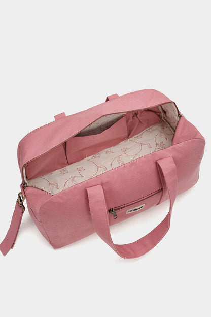 Hindbag Pusletaske - Økologisk Bomuld - Lyserød