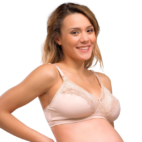Carriwell Still-BH „Soft as Silk“ – Rosabeige – Stillkleidung – MamaMilla