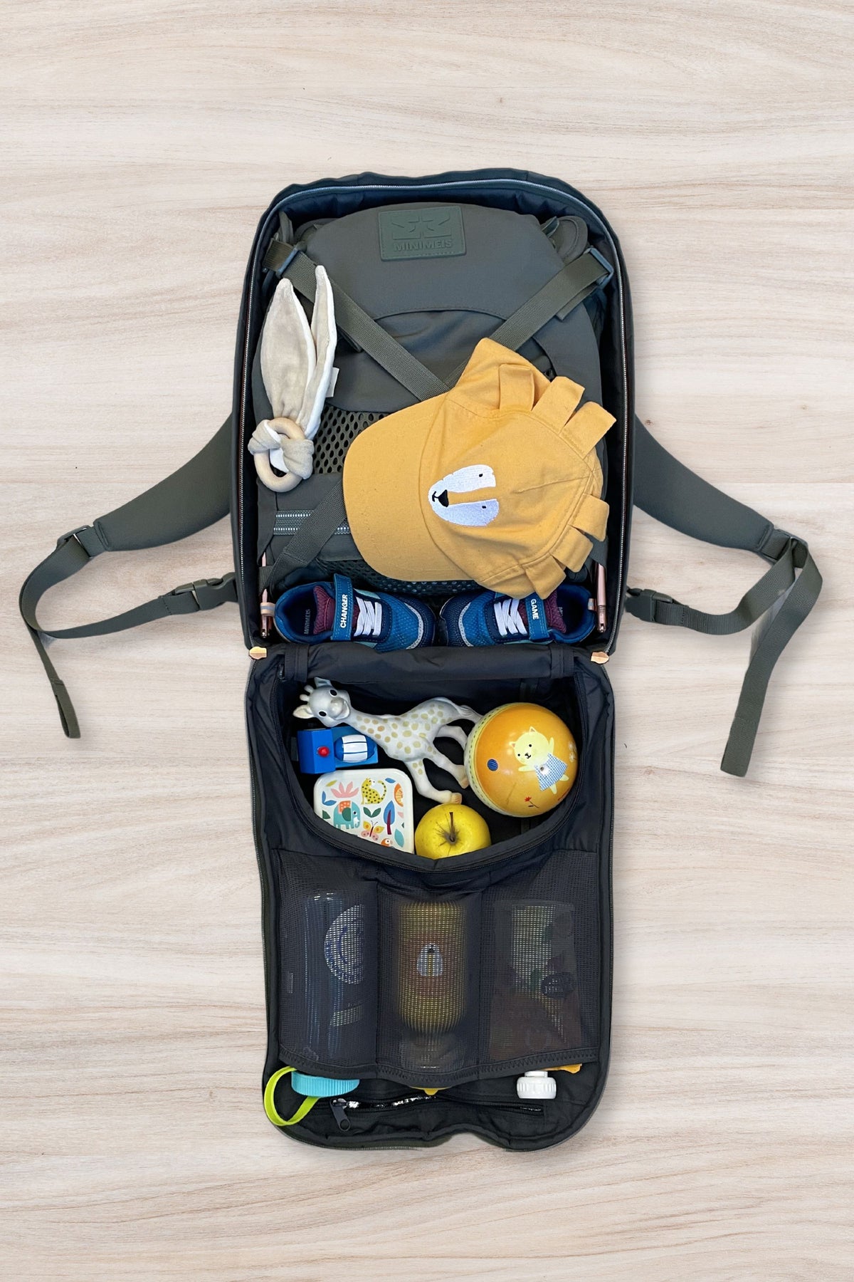 MiniMeis Rucksack für G5 Core &amp; Premium – Blau – Wickeltasche – MamaMilla
