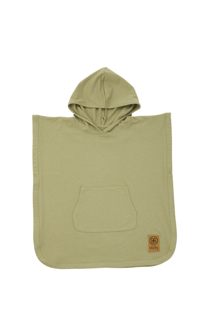 Cloby UV-Poncho – Olivgrün 1–3 Jahre – – MamaMilla