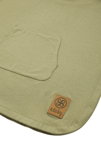 Cloby UV-Poncho – Olivgrün 1–3 Jahre – – MamaMilla