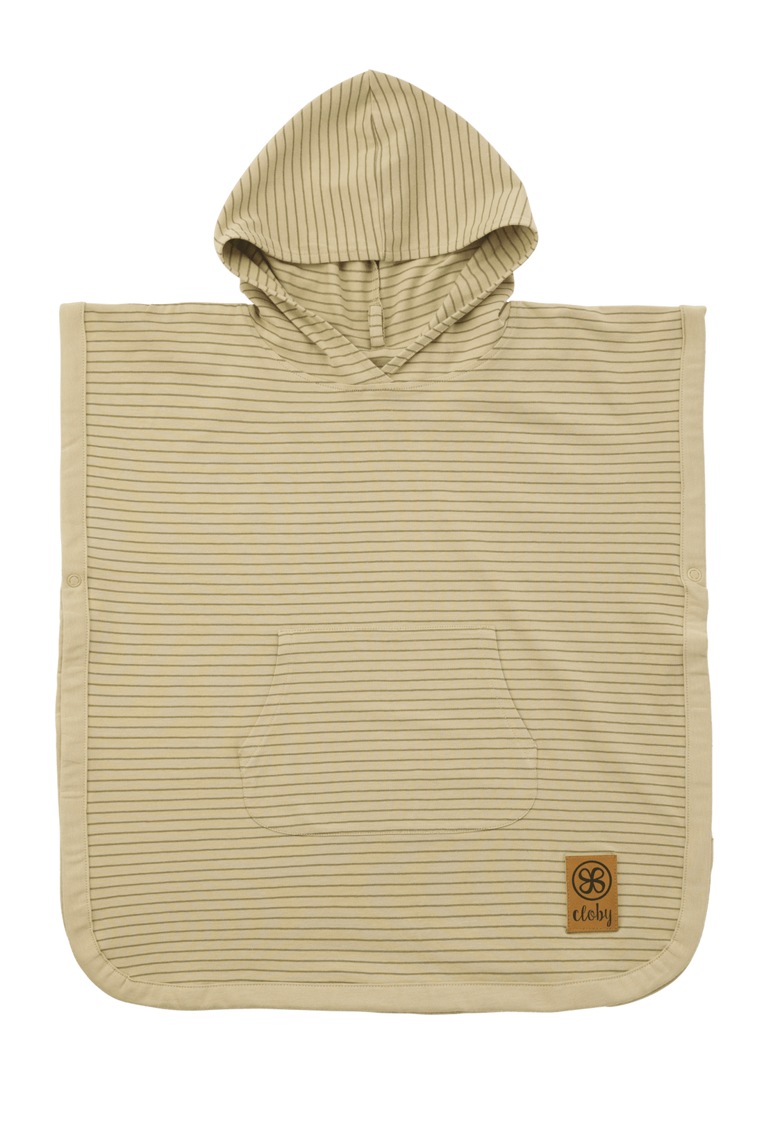 UV-Poncho – Sandy Beach/Olivgrün 1–3 Jahre – – MamaMilla
