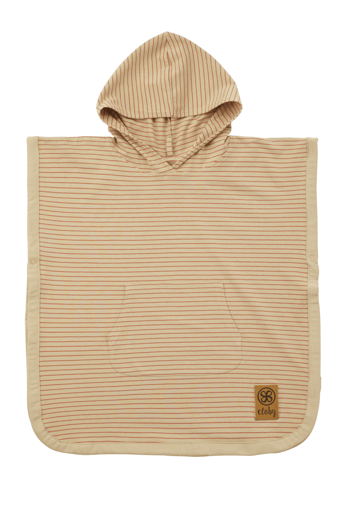 Cloby UV-Poncho – Sandy Beach/Peanut Brown 3–5 Jahre – – MamaMilla