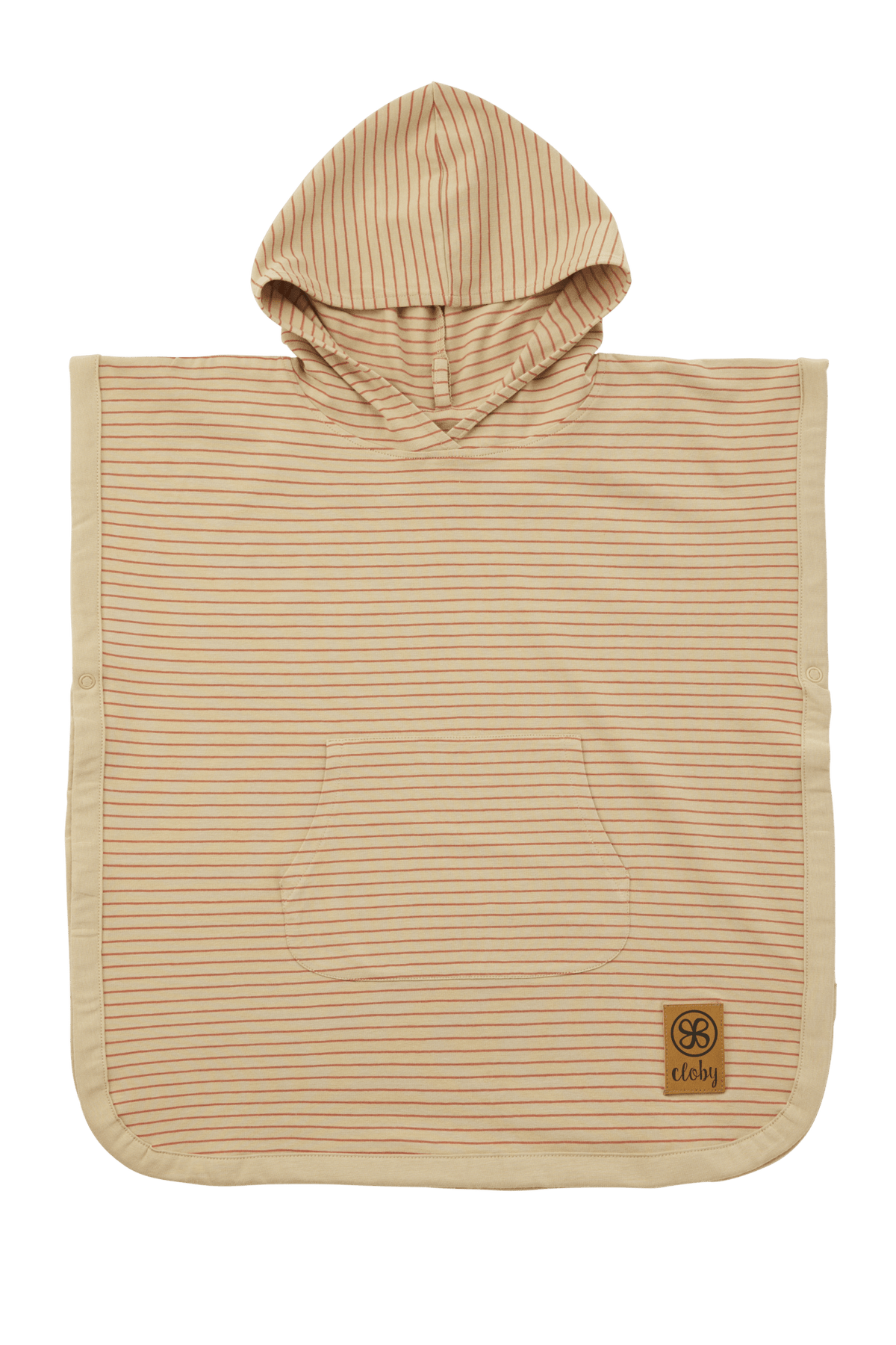 Cloby UV-Poncho – Sandy Beach/Peanut Brown 3–5 Jahre – – MamaMilla