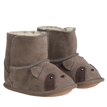 Ein Fant Lammfell-Futterspender – Chocolate Chip – Futterspender – MamaMilla