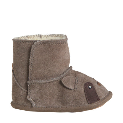 Ein Fant Lammfell-Futterspender – Chocolate Chip – Futterspender – MamaMilla