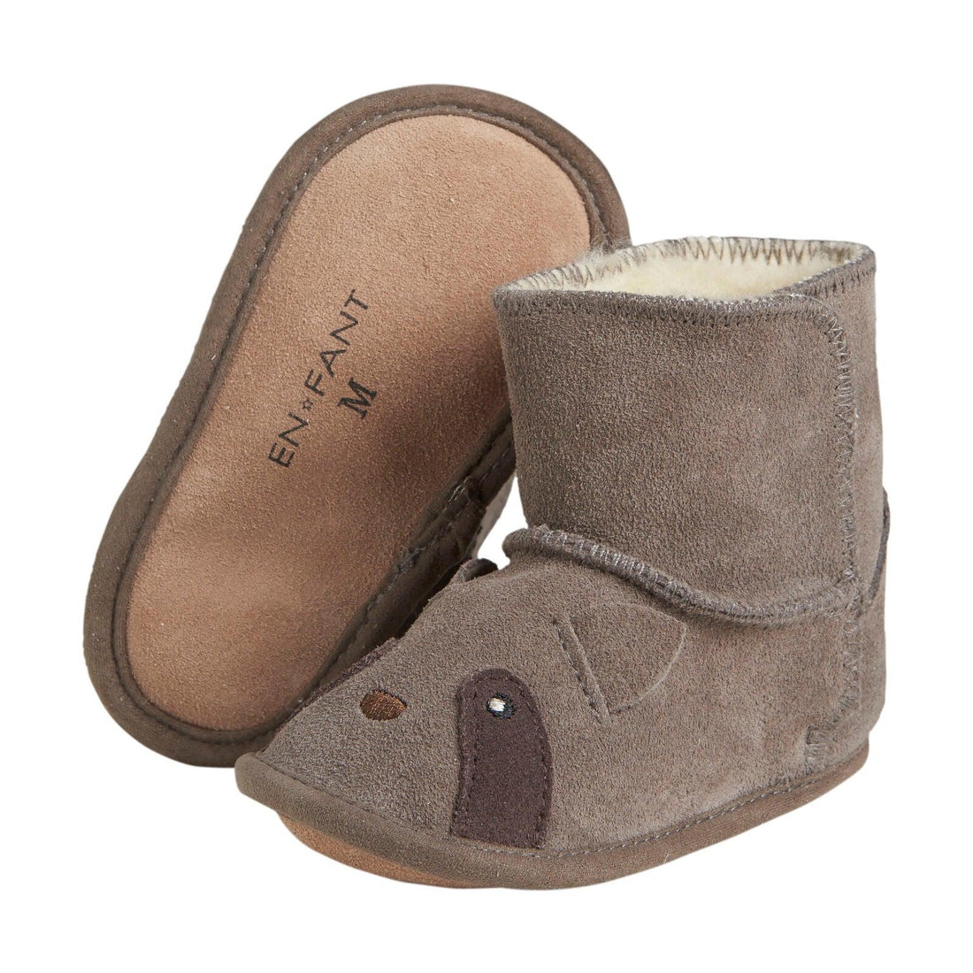 Ein Fant Lammfell-Futterspender – Chocolate Chip – Futterspender – MamaMilla