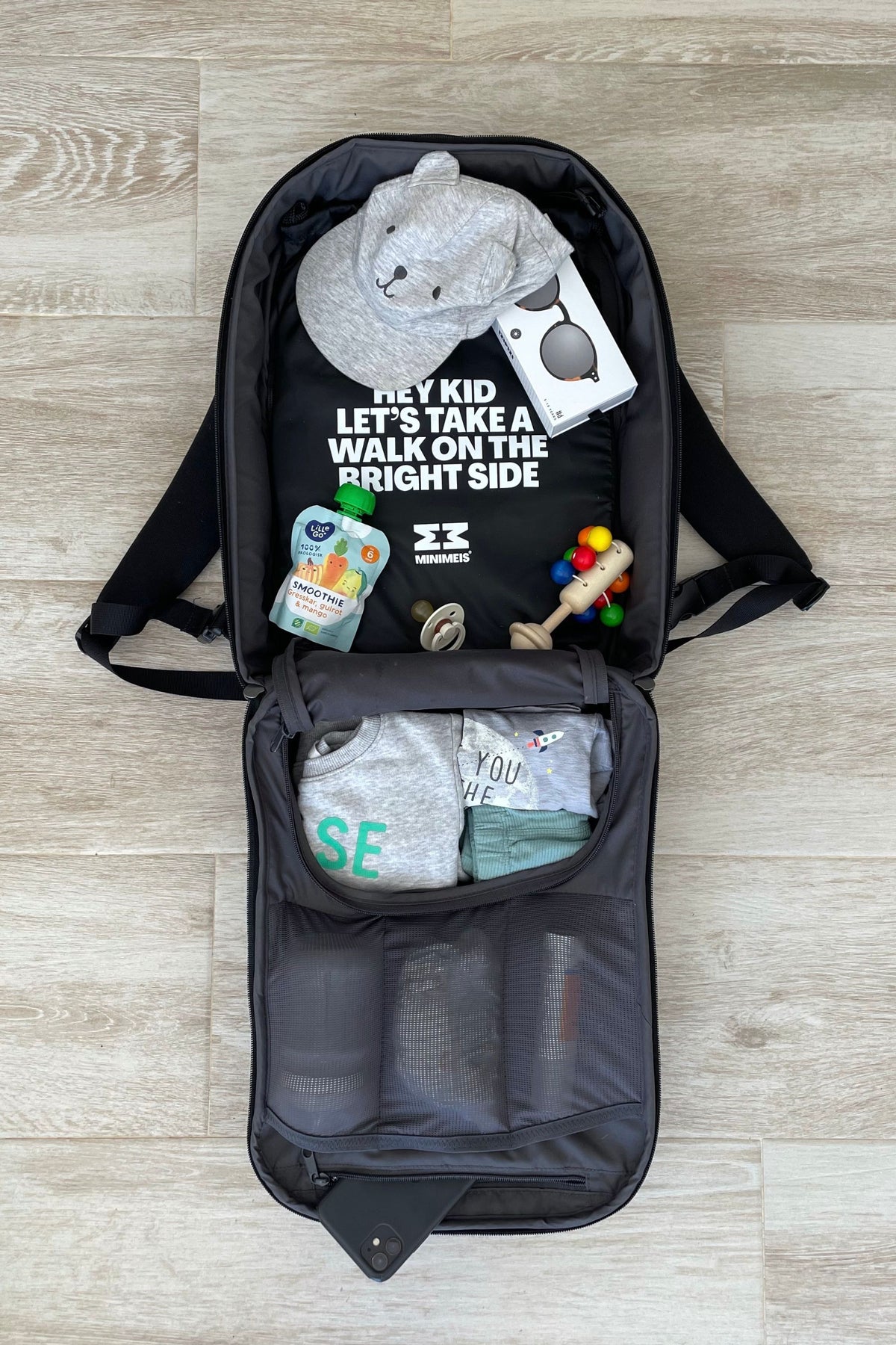 MiniMeis Rucksack für G5 Core &amp; Premium – Blau – Wickeltasche – MamaMilla