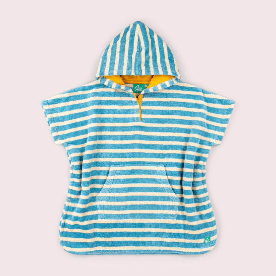 Little Green Radicals Badeponcho - Blåstribet
