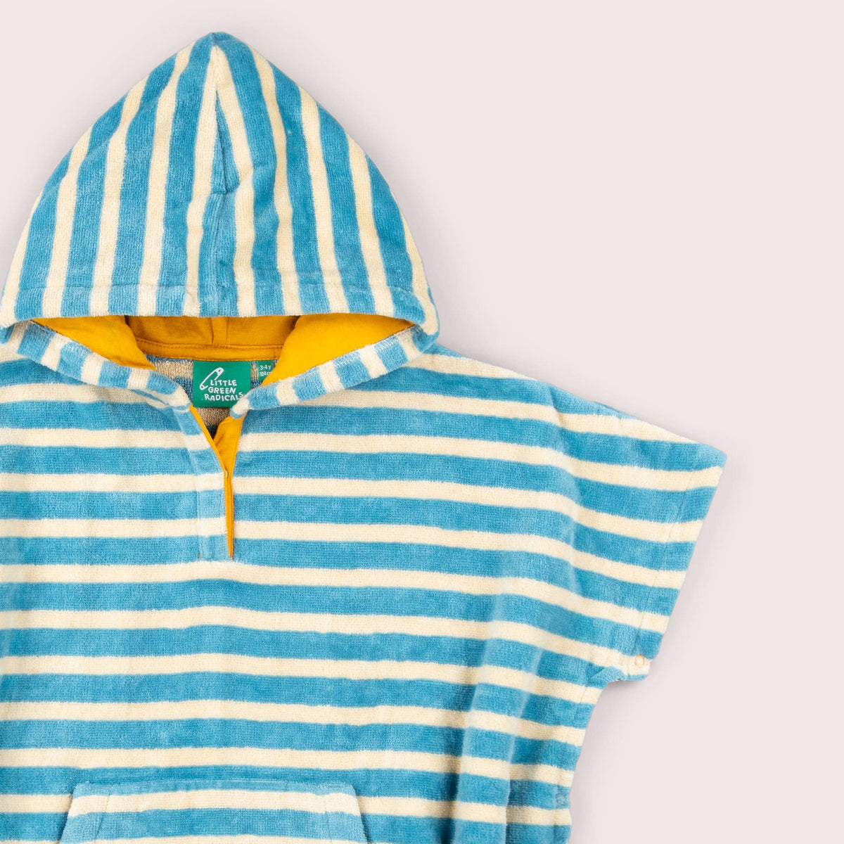 Little Green Radicals Badeponcho - Blåstribet