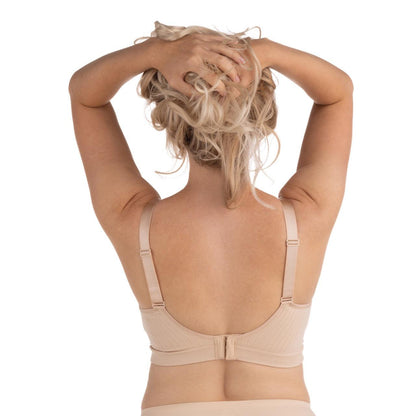 Carriwell Still-BH mit Gel-Bügeln – Ohne Polsterung – Nude – Stillkleidung – MamaMilla