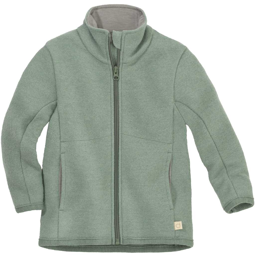 Übergangsjacke aus Letkalket Wool – Jade – Disana Bio-Babykleidung