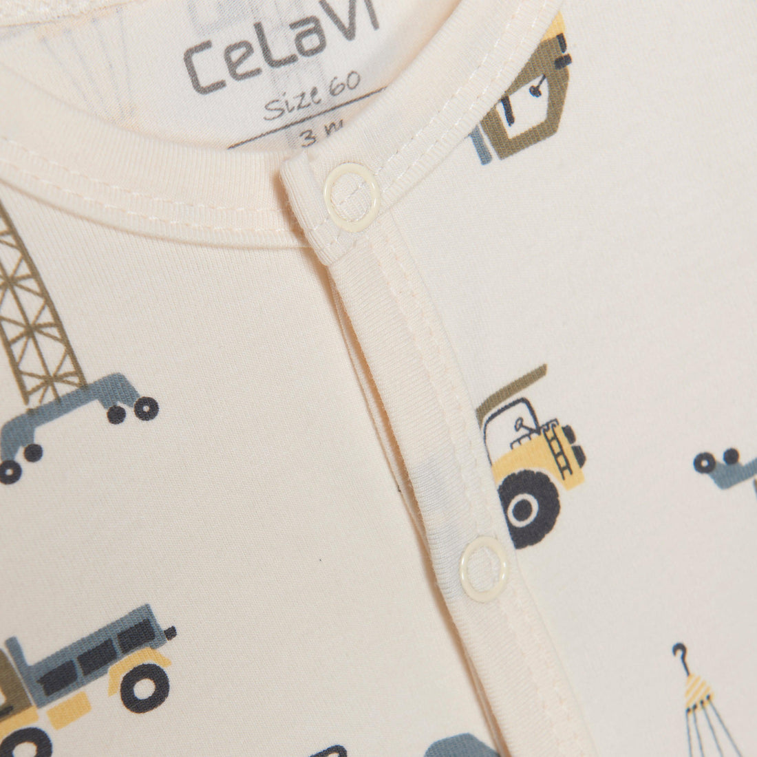 Celavi-Overall – Arbeitswagen – Aloe – Overall – MamaMilla