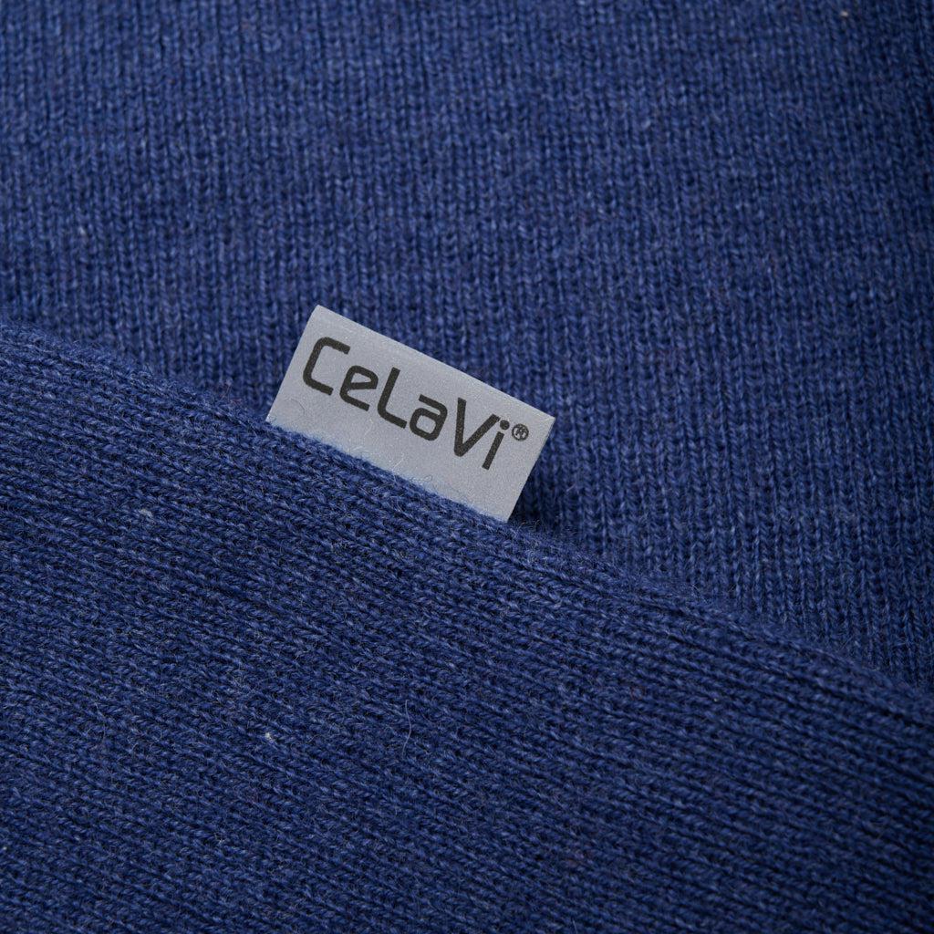 CeLaVi Elefantenhut mit Wolle – Pageant Blue Melange – Wollhut – MamaMilla