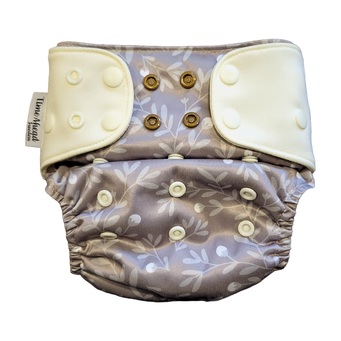 Der schwedische Wald | Taschenwindelstretch | 5-17kg: Hopfenblüten beige / Ohne Einlagen - - MamaMilla