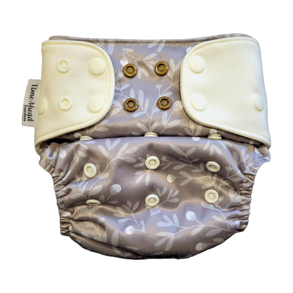 Der schwedische Wald | Taschenwindelstretch | 5-17kg: Hopfenblüten beige / Ohne Einlagen - - MamaMilla