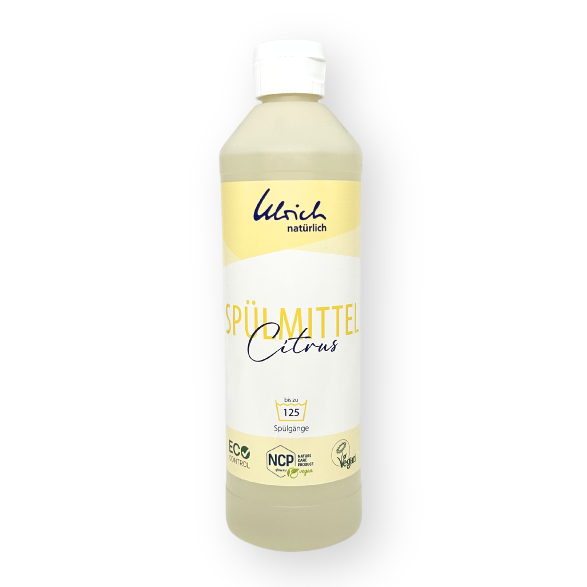 Ulrich Natürlich opvaskemiddel med citrus - 500 ml - økologisk
