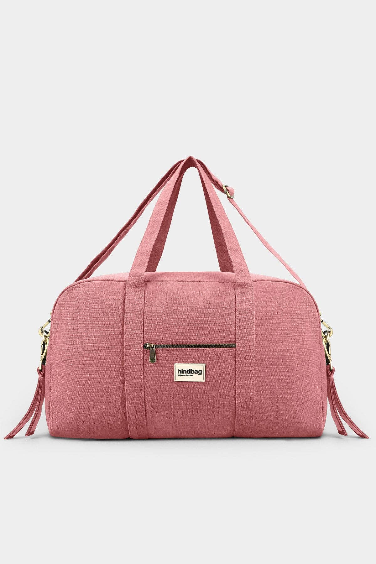 Hindbag Pusletaske - Økologisk Bomuld - Lyserød