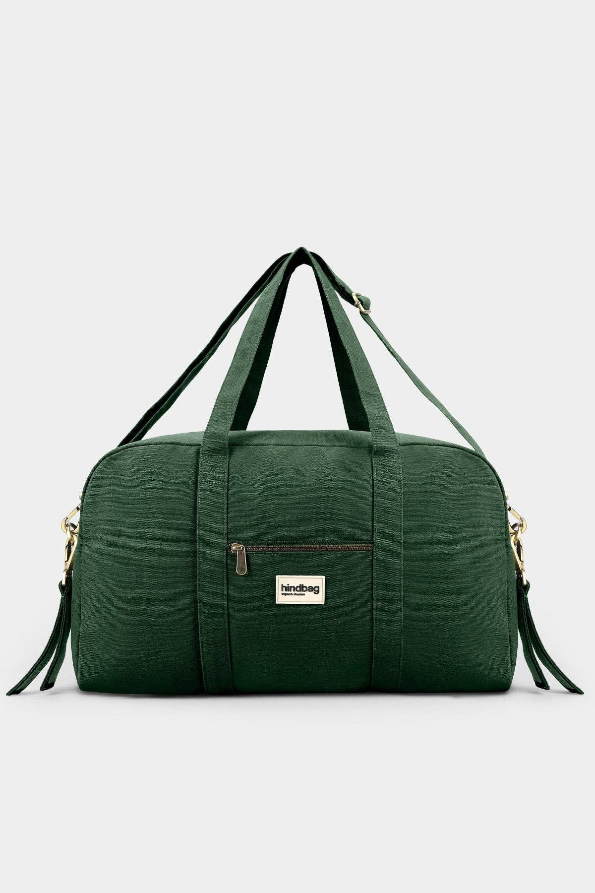 Hindbag Pusletaske - Økologisk Bomuld - Grøn
