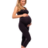 Carriwell Umstandsleggings mit Stützfunktion – 3/4-Länge – Schwarz – Umstandsmode – MamaMilla