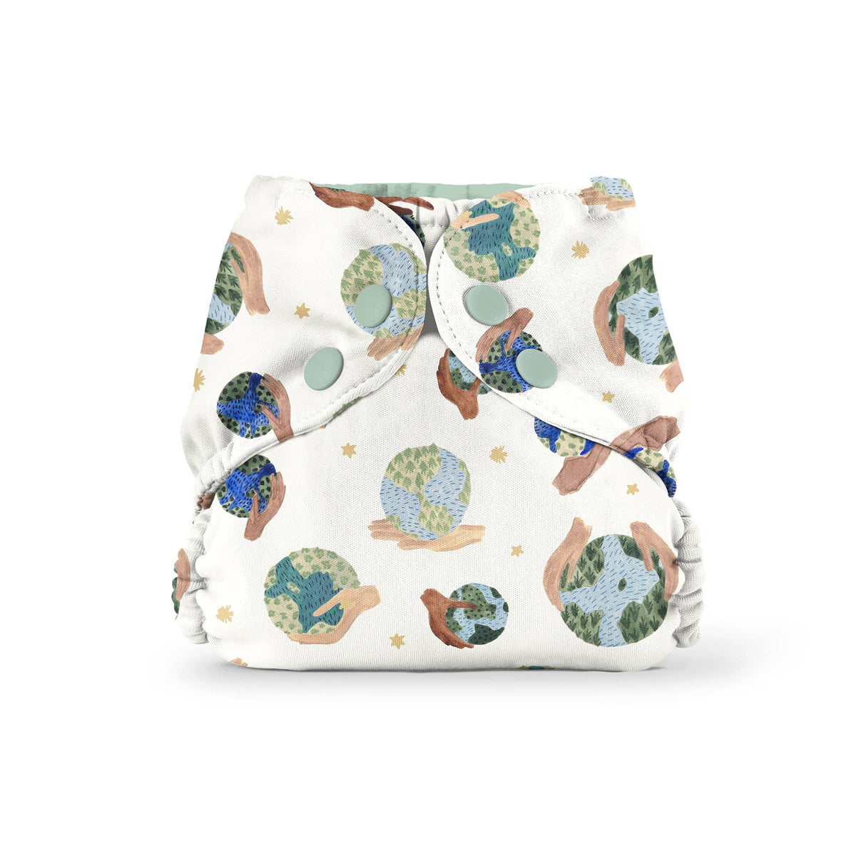 Außen (+ Schwimmwindel): SBM Our Earth / Größe 2 (18–35 lbs) – – MamaMilla