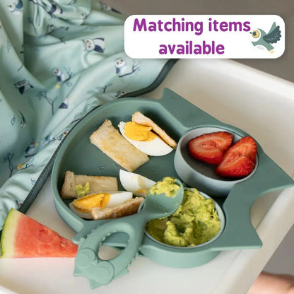 Tidy Tot Silikonlöffel mit Griff – 2 Stück – Besteck – MamaMilla