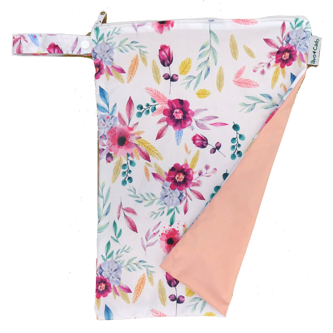 avo+cado Wetbag Medium mit einem Raum – Blumen – Wetbag medium – MamaMilla