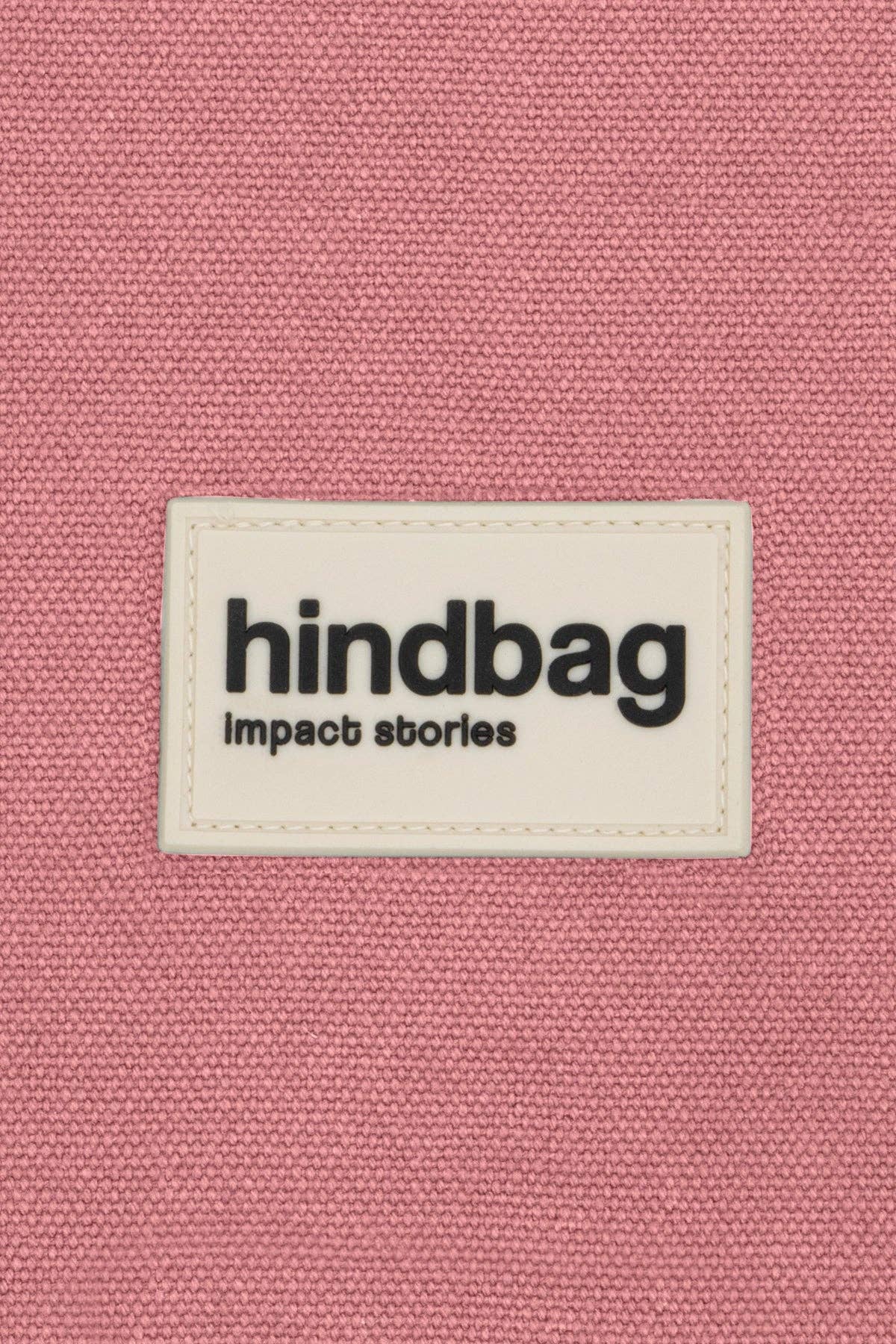 Hindbag Pusletaske - Økologisk Bomuld - Lyserød
