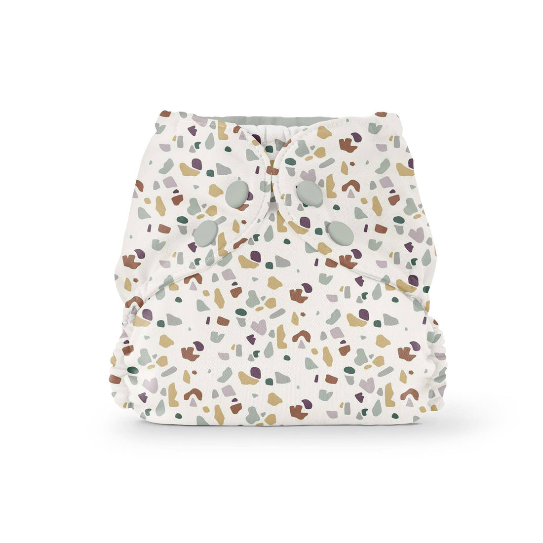 Außenmaterial (+ Schwimmwindel): Terrazzo / Größe 1 (3,5–7,6 kg) – – MamaMilla