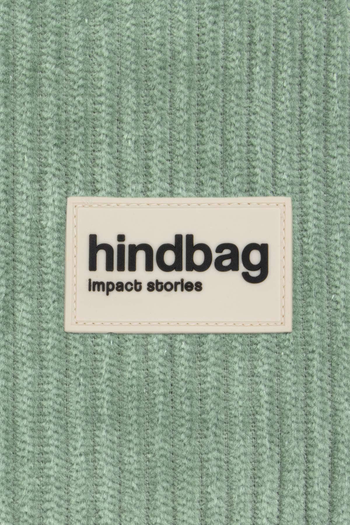 Hindbag Pusletaske - Økologisk Fløjl - Lysegrøn