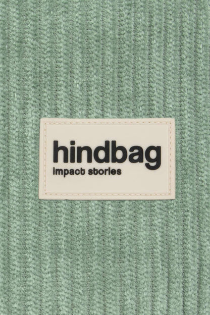 Hindbag Pusletaske - Økologisk Fløjl - Lysegrøn