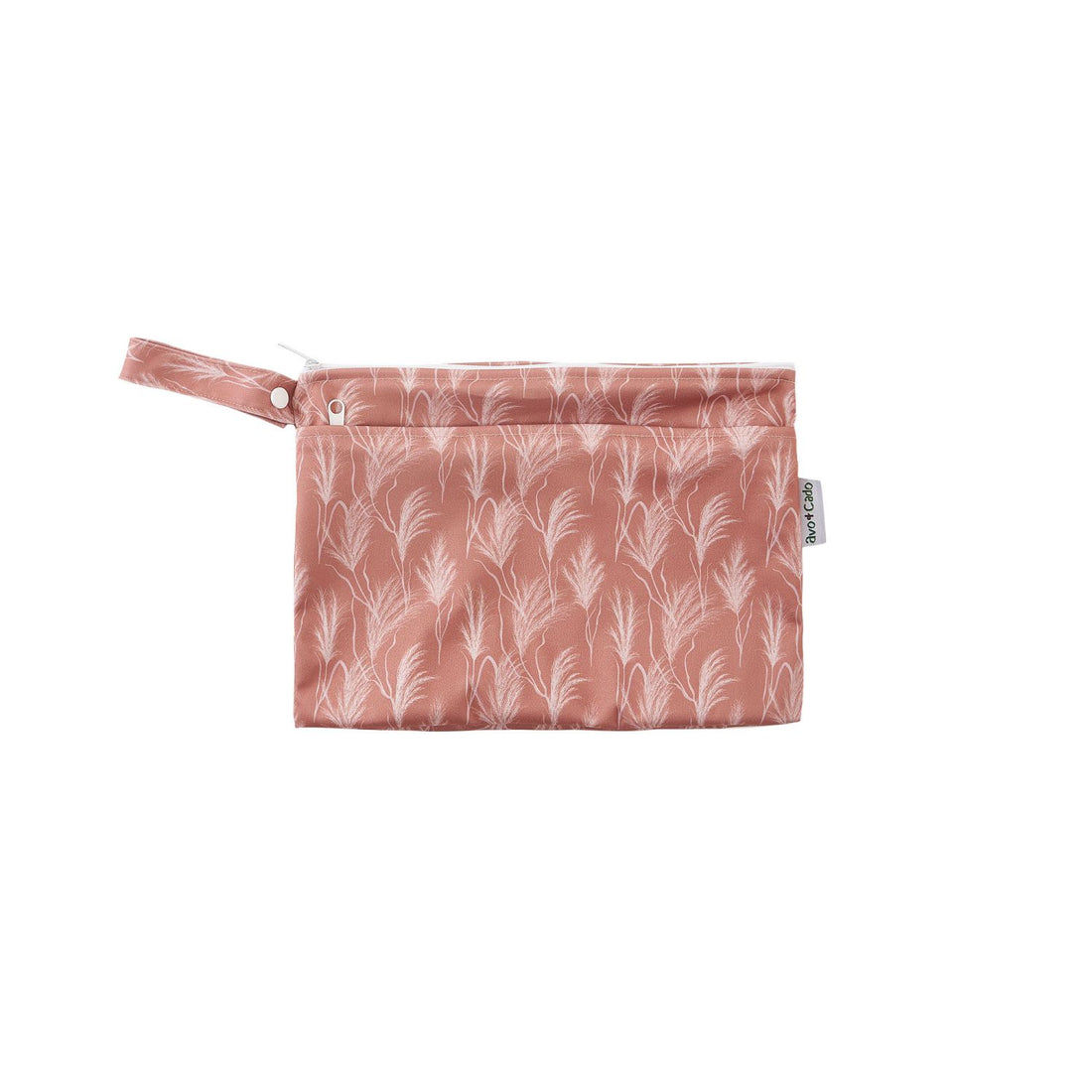 avo+cado Wetbag klein mit zwei Fächern und Hank – Pampasgras – Wetbag klein – MamaMilla