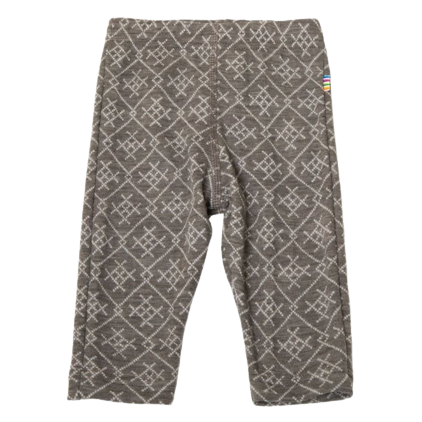 Joha-Leggings aus Wolle – Geo Beige – Leggings – MamaMilla