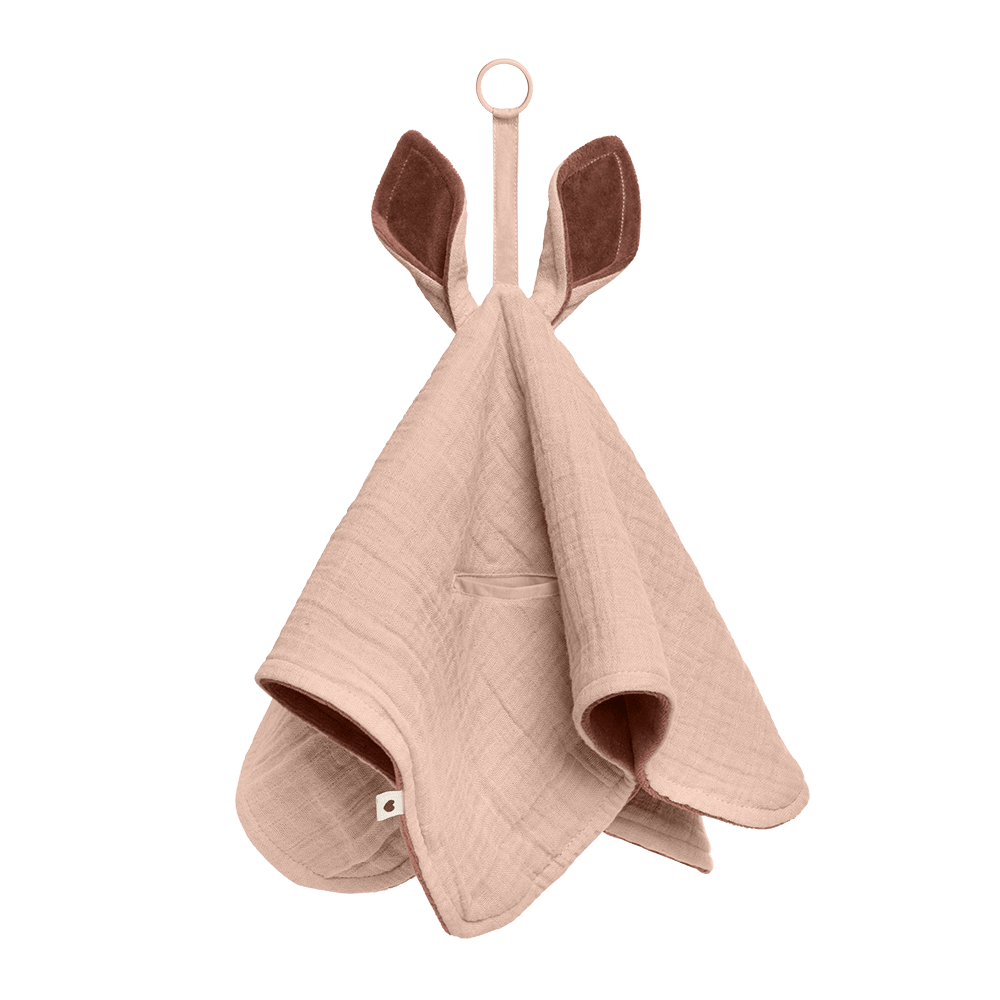 BIBS Känguru-Musselin-Schnuller „Blush“ (Bio-Baumwolle) – MamaMilla
