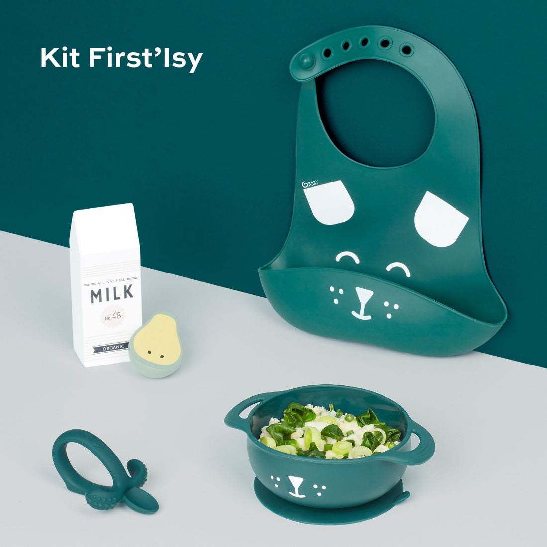 Babymoov Tafelservice 6-12 Monate – Blue Dog – Tafelservice – MamaMilla