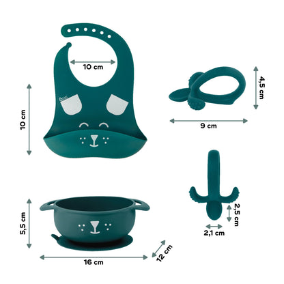 Babymoov Tafelservice 6-12 Monate – Blue Dog – Tafelservice – MamaMilla