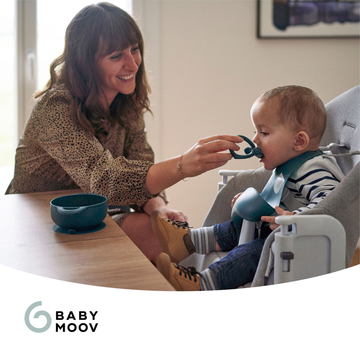 Babymoov Tafelservice 6-12 Monate – Blue Dog – Tafelservice – MamaMilla