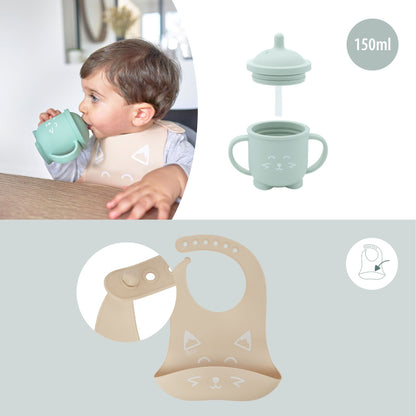 Babymoov Esszimmerset 12–24 Monate – Terrakotta-Fuchs – Esszimmerset – MamaMilla