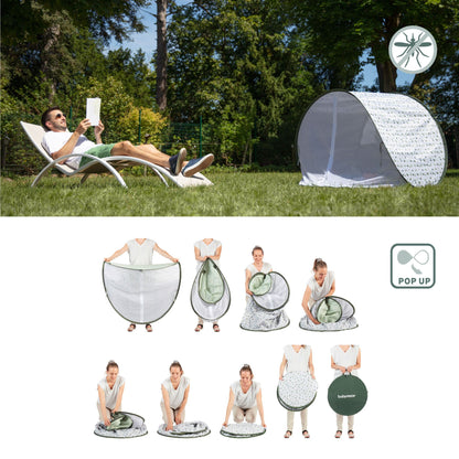 Babymoov UV-Zelt – Grün – Provence – UV-Zelt – MamaMilla