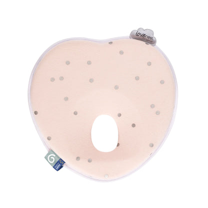 Babymoov Ergonomisches Babykissen (Lovenest) – Rosa (0–4 m) – Baby-Kopfkissen – MamaMilla