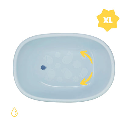 Babymoov Badewanne – 0 Monate bis 24 Monate – Hellblau – Badewanne – MamaMilla