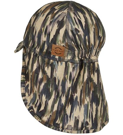 Mikk-line Sonnenhut aus Bambus mit Schirm und Nackenschirm – Dull Gold – Sonnenhut – MamaMilla
