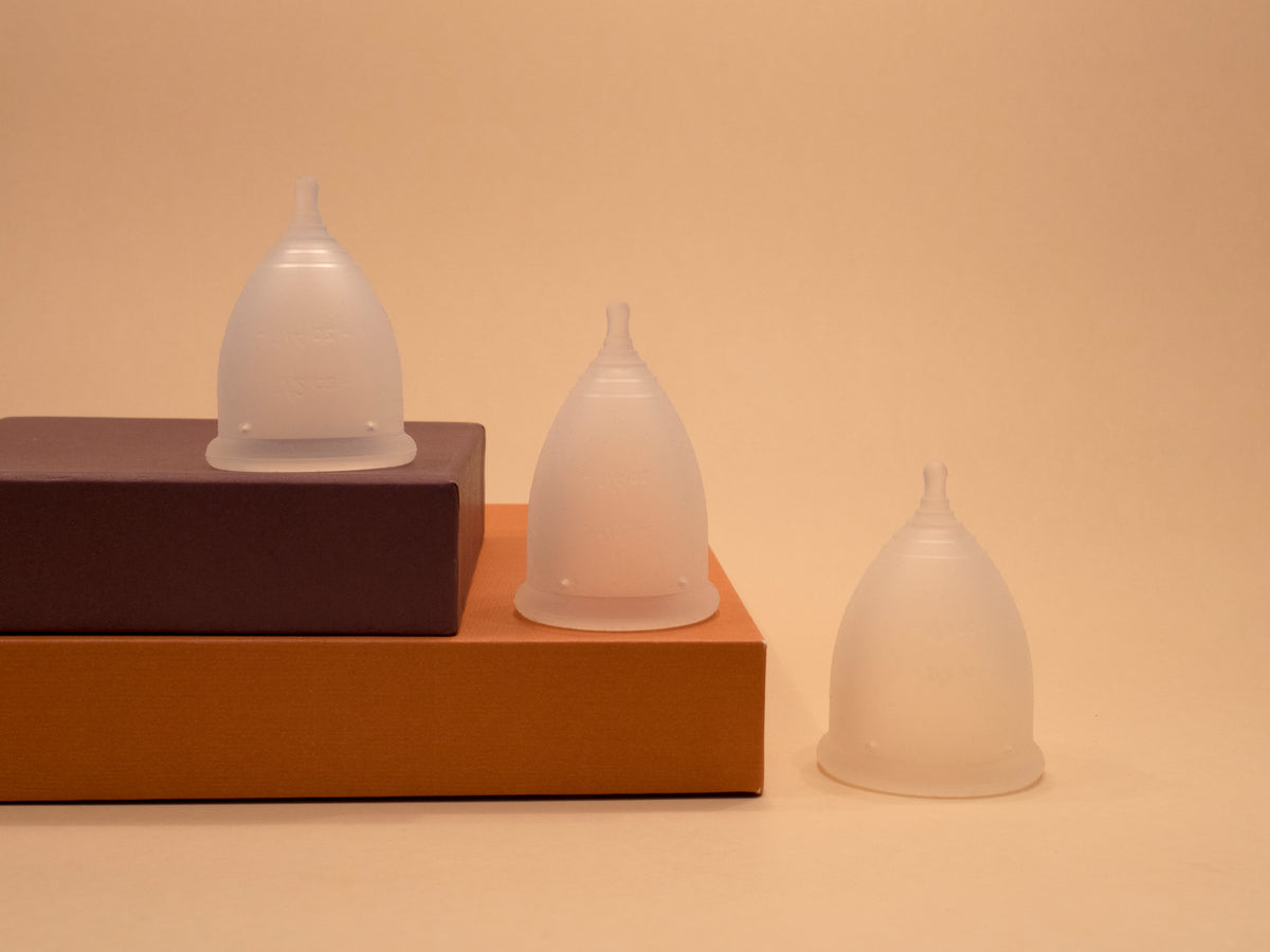 Imse Vimse Menstruationstasse – 3 verschiedene Größen – Menstruationstasse – MamaMilla