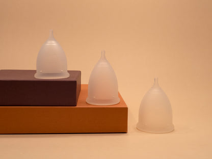 Imse Vimse Menstruationstasse – 3 verschiedene Größen – Menstruationstasse – MamaMilla