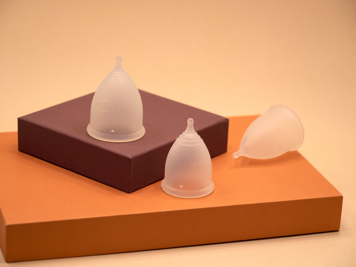 Imse Vimse Menstruationstasse – 3 verschiedene Größen – Menstruationstasse – MamaMilla