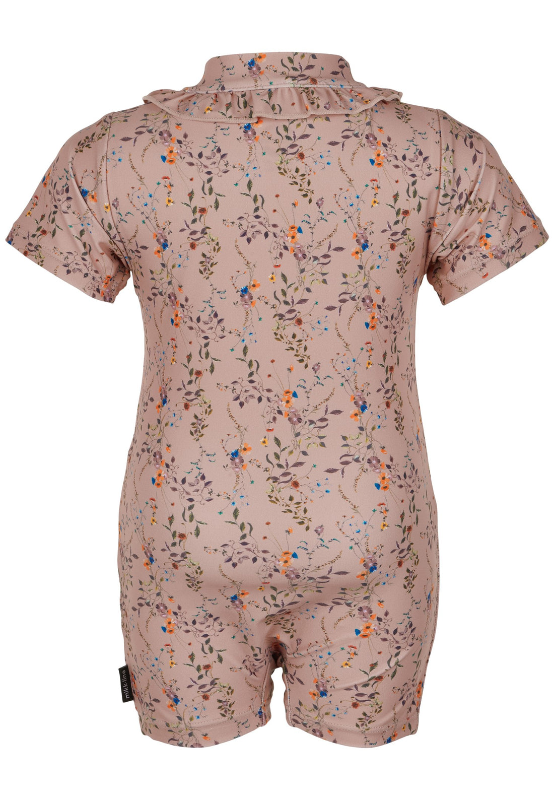 Mikk-line Badeanzug – Blumen – Nougat – Bademode – MamaMilla