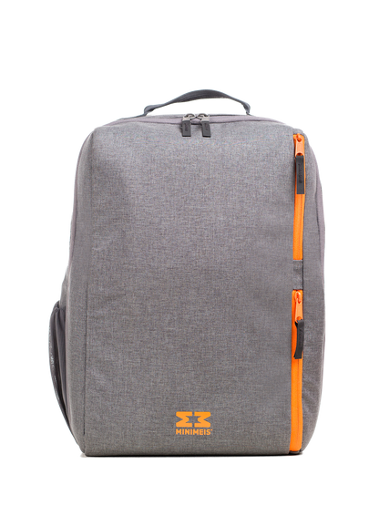 MiniMeis Rucksack für G4 – Grau – Wickeltasche – MamaMilla